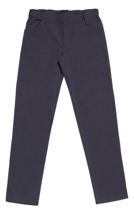 Pantalone due tasche tipo jeans in felpa elegante per bambini maschi